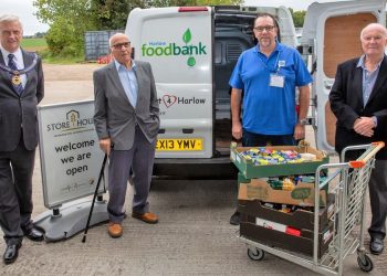 Essex Freemasons Lodge donates £1,000 to Harlow Foodbank