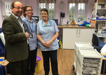 Freemasons make cash donation to support hospital cancer patients