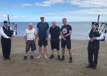 Freemasons raise £7500 for good causes with Oban to Fife walk