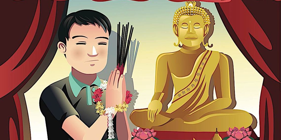 “Go Bananas” for Buddha: Devotion — Prostration, Praise and Prayers — the most essential practices for busy “part time” Buddhists. And — who is the deity?