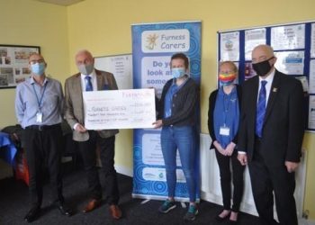 Hindpool-based Furness Carers receive £25,000 from Masonic Charitable Foundation