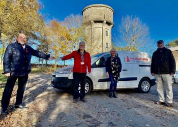 Morpeth Freemasons make donation to local food bank