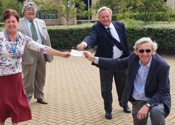 Freemasons’ £2,000 donation for NHS Trust