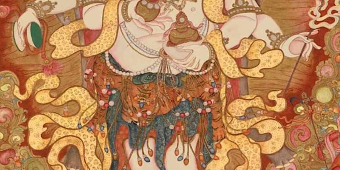 White Mahakala — bringing generosity and good fortune to our lives with Chenrezig’s auspicious form of compassion