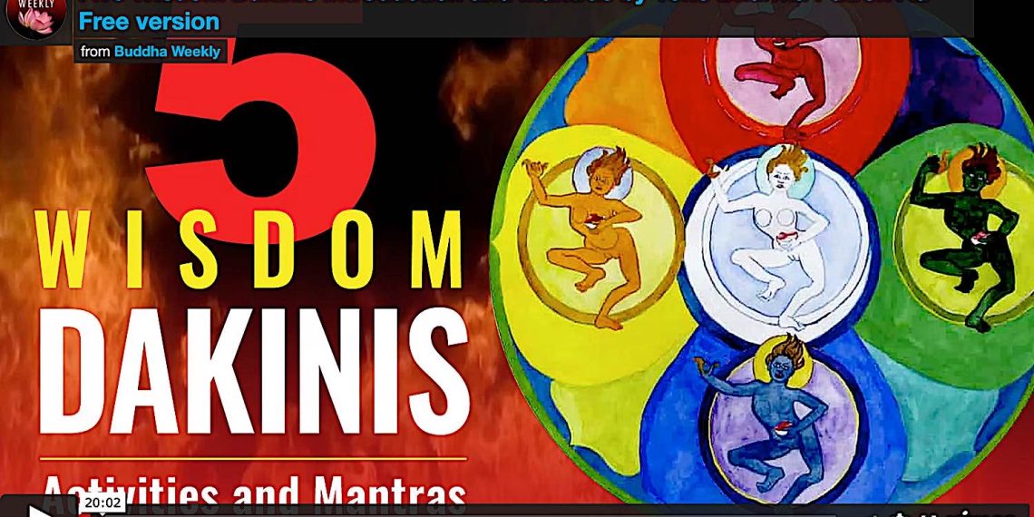 Member Ad-free Video: 5 Wisdom Dakinis Mantra sung by Yoko Dharma!