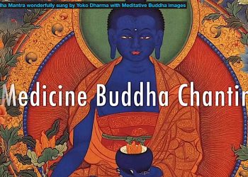 Member Ad-Free Video: Medicine Buddha Mantra wonderfully sung by Yoko Dharma with Meditative Buddha images
