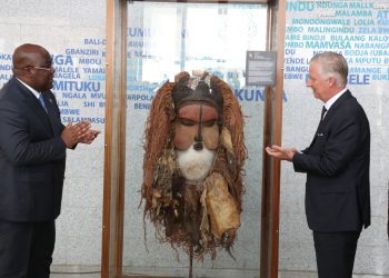 Belgium’s King returns a rare mask to the DR Congo