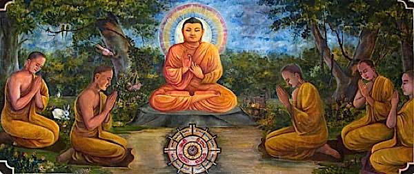 Vyagghapajja Sutta — Buddha: “These four conditions, conducive to a householder’s happiness…” Buddha teaches the lay followers