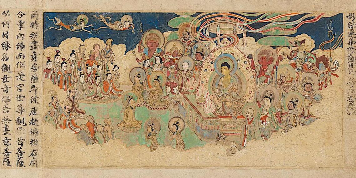 Vyākaraṇaparivarta vyākaraṇa – “prophecy” or “prediction” chapter 6 of the Lotus Sutra