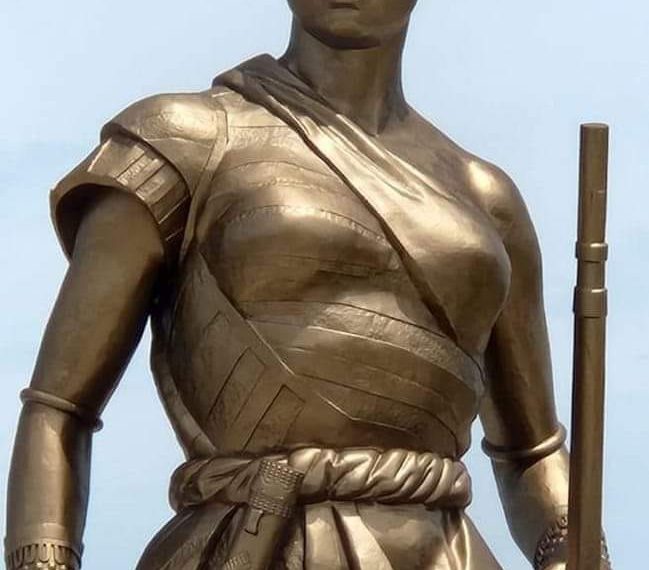 We Finally Know Who The Mysterious Woman Under Construction in Benin Republic Represents