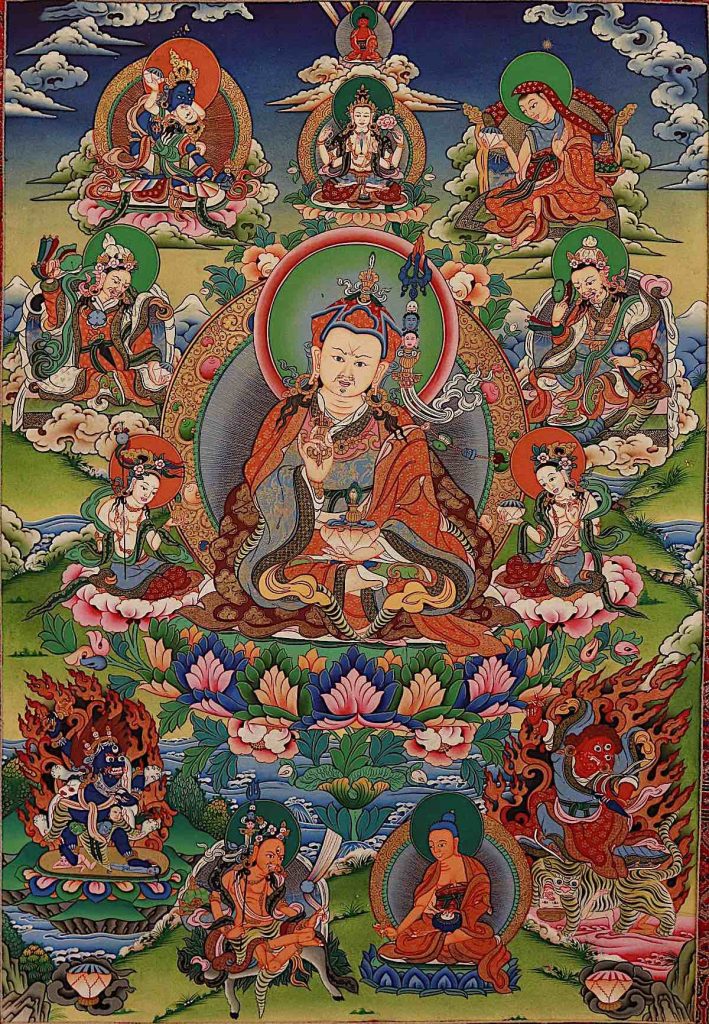 Billions of Guru Rinpoche’s ready to answer the Seventh Supplication of Guru Rinpoche: “Repeat this prayer continuously” for the granting of wishes