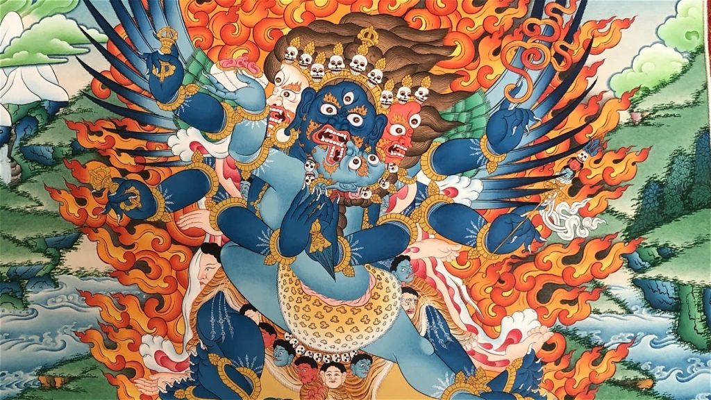 Vajrakilaya: put a peg in it ! — Cutting the three poisons with the sharpest weapon: destroying ignorance, greed, and hostility with profound Vajrakumara