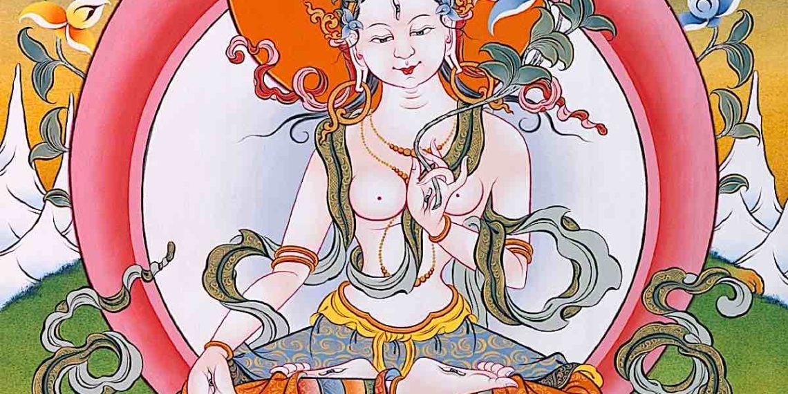 Arya Supreme White Tara, ultimate Tara is more than a “long life” Tara — she is the ultimate of the Taras