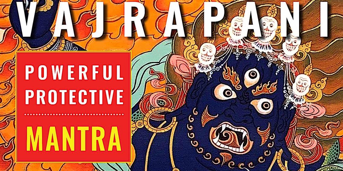 Video: Vajrapani’s powerful mantra — protective power 108 times chanted beautifully with meditative images