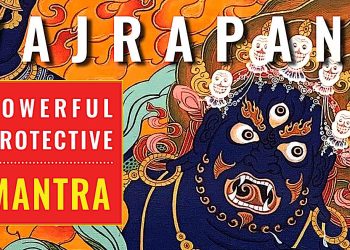 Video: Vajrapani’s powerful mantra — protective power 108 times chanted beautifully with meditative images