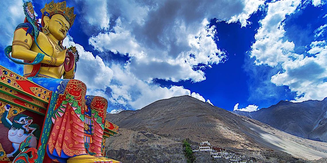 Maitreya Bodhisattva, the Future Buddha — the face of Love; the loving friend of all sentient beings