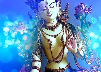 Tara’s eight great laughters — transforming the eight demons and fears; relying on the Mother of the Buddhas