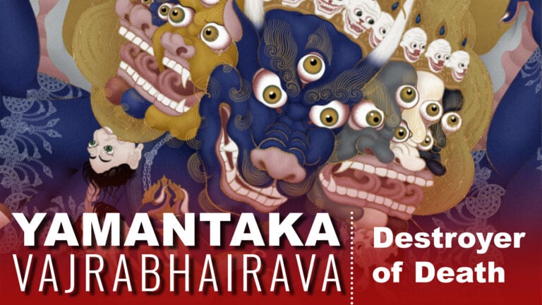 Video: Yamantaka Vajrabhairava, the Death Destroyer: ultimate wrathful form of Enlightened Wisdom