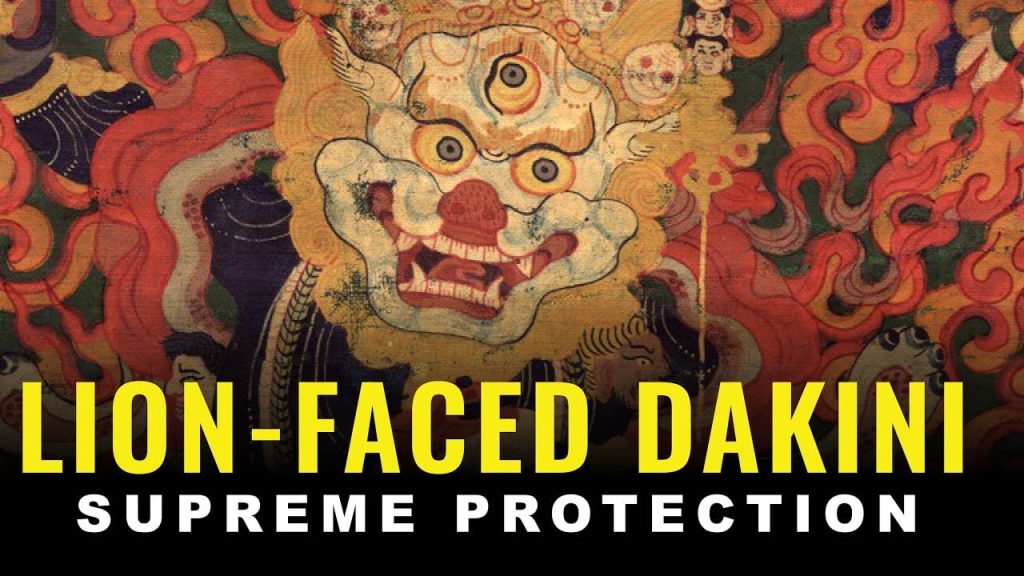 Video Documentary: Lion Faced Dakini Simhamukha Wrathful Wisdom— Protects from Evil, Obstacles, Disaster, Supernatural