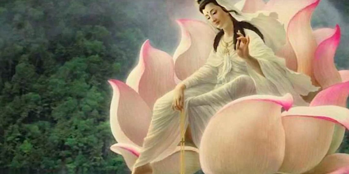 Enlightenment of the Great Compassionate Bodhisattva Guanyin Avalokiteshvara