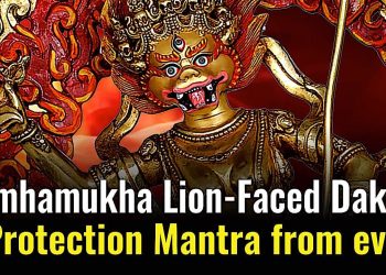 Simhamukha Lion-Faced Dakini Mantra — Chant for Protection from Evil, Obstacles, Danger