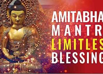 Video: Amitabha mantra chanted 108 times in Sanskrit: Limitless Blessings and Merit