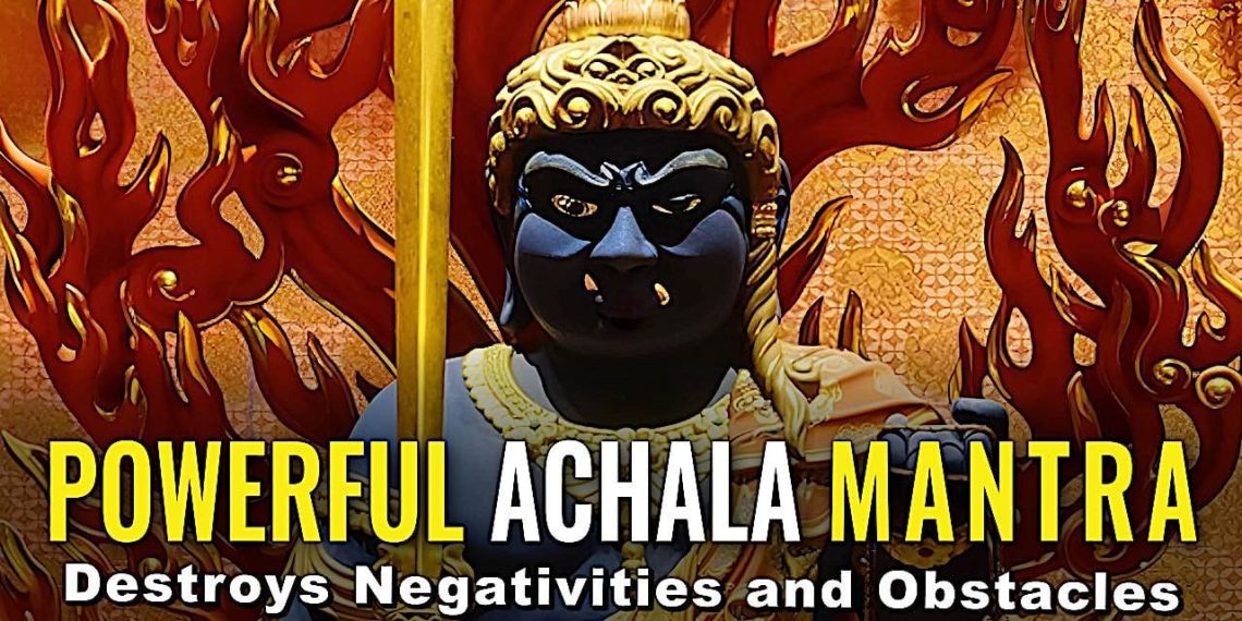 Video: Achala Fudo Myoo Mantra: Compassionate Help, Removing Obstacles & Negativities chanted in Sanskrit