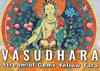 Video: Vasudhara Yellow Tara, Mother Earth or Prithvi Mata, for Prosperity Abundance: four mantras