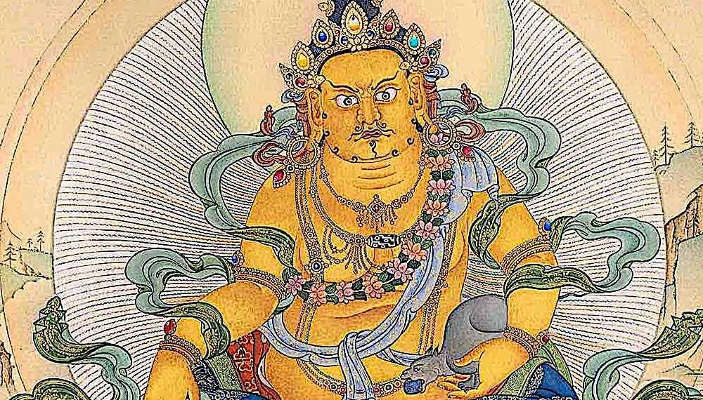 Yellow Jambhala: Path to Genorsity through Financial Stability and Spiritual Prosperity