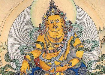 Yellow Jambhala: Path to Genorsity through Financial Stability and Spiritual Prosperity