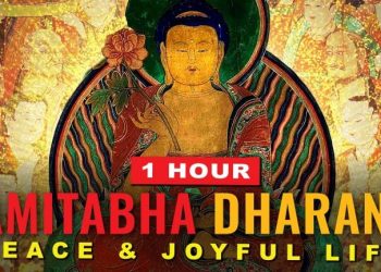 Video: Amitabha Dharani 1 Hour for peace joy and removal of obstacles; beautiful Sanksrit Chanting