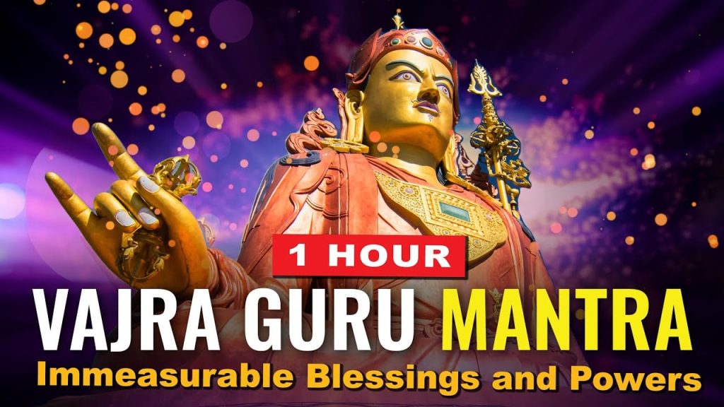 Video: Vajra Guru Mantra, Essence of All Mantras “Infinite Powers and Benefits” – one full hour of beautiful Sanskrit chanting