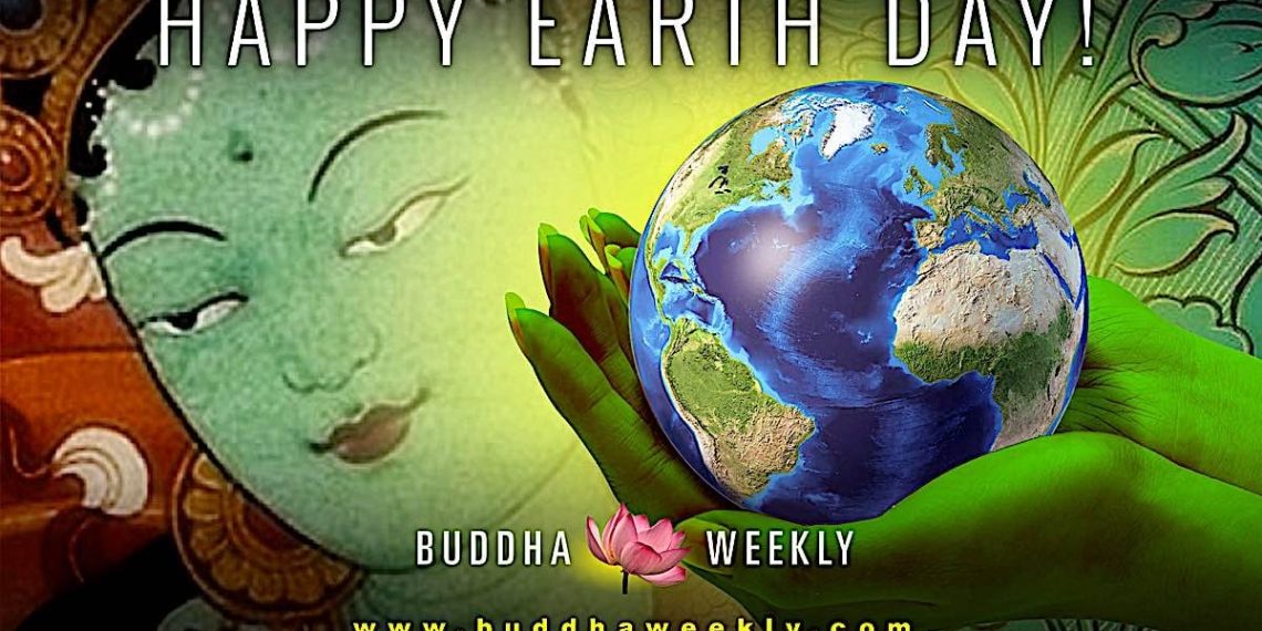 April 22 is Earth Day, which makes it Tara's day: nourishing, caring, mother-earth hands of Tara of the Khadira Fragrant Forest - Buddha Weekly: Buddhist Practices, Mindfulness, Meditation