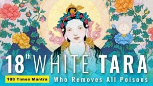 Video: Mantra Eliminates All Poisons:18th White Tara Lord Atisha Lineage Sanskrit Chanted 108 Times - Buddha Weekly: Buddhist Practices, Mindfulness, Meditation