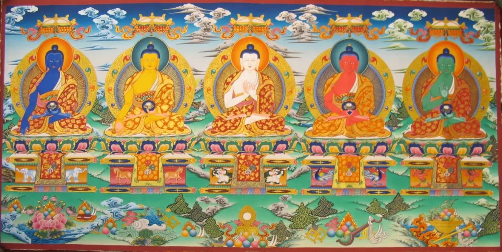 Who are the Five Great Wisdom Buddhas and Why Are They So Important? How to Visualize and Practice the Five Dhyani Buddhas - Buddha Weekly: Buddhist Practices, Mindfulness, Meditation