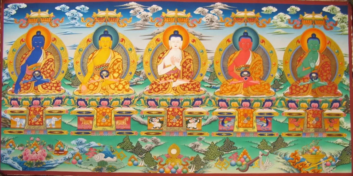 Who are the Five Great Wisdom Buddhas and Why Are They So Important? How to Visualize and Practice the Five Dhyani Buddhas - Buddha Weekly: Buddhist Practices, Mindfulness, Meditation