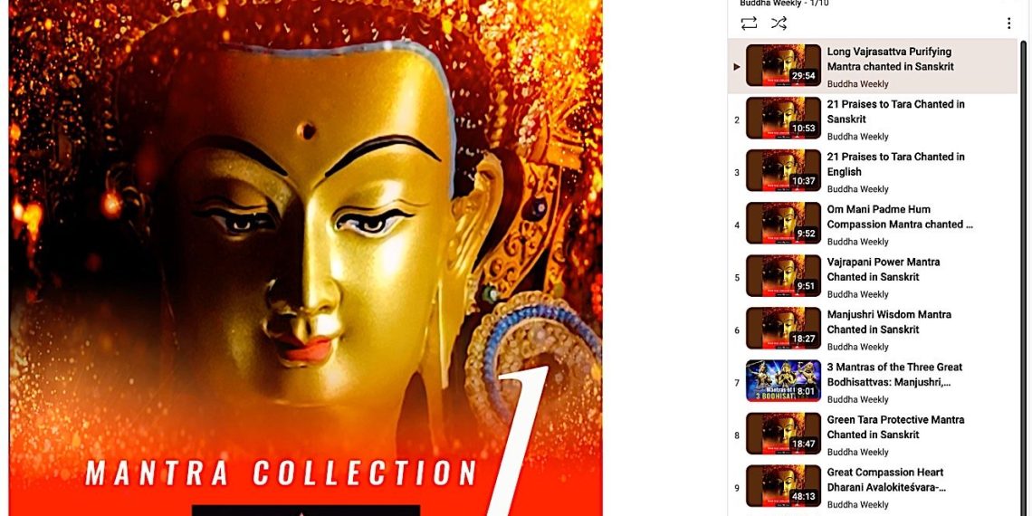Mantra Music: Buddha Weekly's Mantra Collection 1: Green Tara, Avalokiteshvara, Manjushri, Vajrapani, Vajrasattva and more! - Buddha Weekly: Buddhist Practices, Mindfulness, Meditation