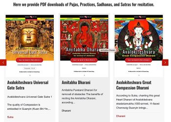 NEW - Spread the Dharma Free Dharma Downloads of Sutras, Dharanis, Pujas, Sadhanas, Teaching Texts and More - Buddha Weekly: Buddhist Practices, Mindfulness, Meditation