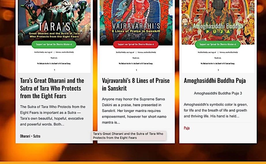 “Spread the Dharma Downloads”: Free PDF Library of Precious Sutra, Dharanis, Teaching Transcripts, Sadhanas and Mantras - Buddha Weekly: Buddhist Practices, Mindfulness, Meditation