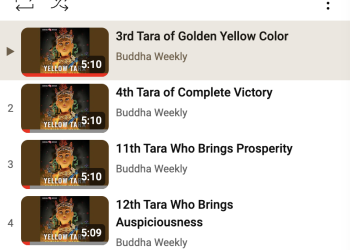 Yellow Tara Enriching Mantras Chanted in Sanskrit by Buddha Weekly - Buddha Weekly: Buddhist Practices, Mindfulness, Meditation