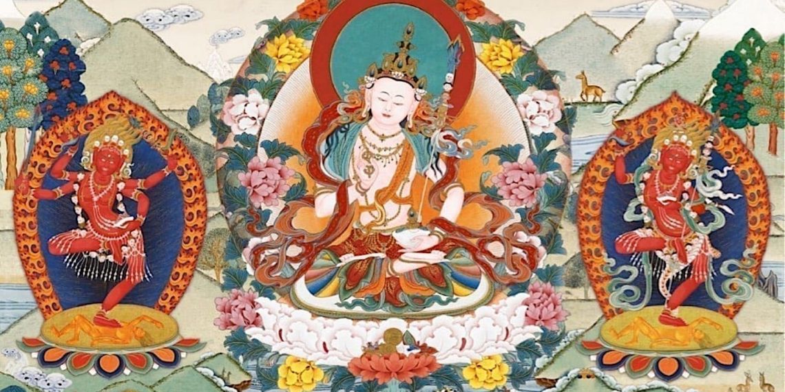 Nine Red Yidams of Amitabha's Padma Family: Why Magnetizing Buddhas are called "Cloud of Blessings" - Buddha Weekly: Buddhist Practices, Mindfulness, Meditation
