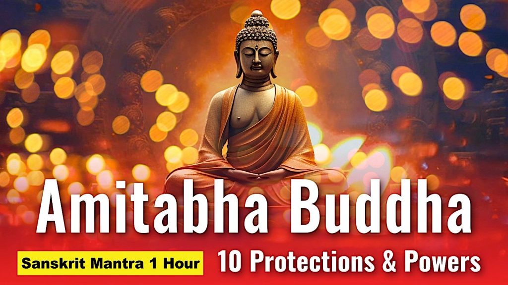 Video Mantra: Amitabha Buddha Sanskrit Mantra 1 Hour 10 Protections and Powers - Buddha Weekly: Buddhist Practices, Mindfulness, Meditation