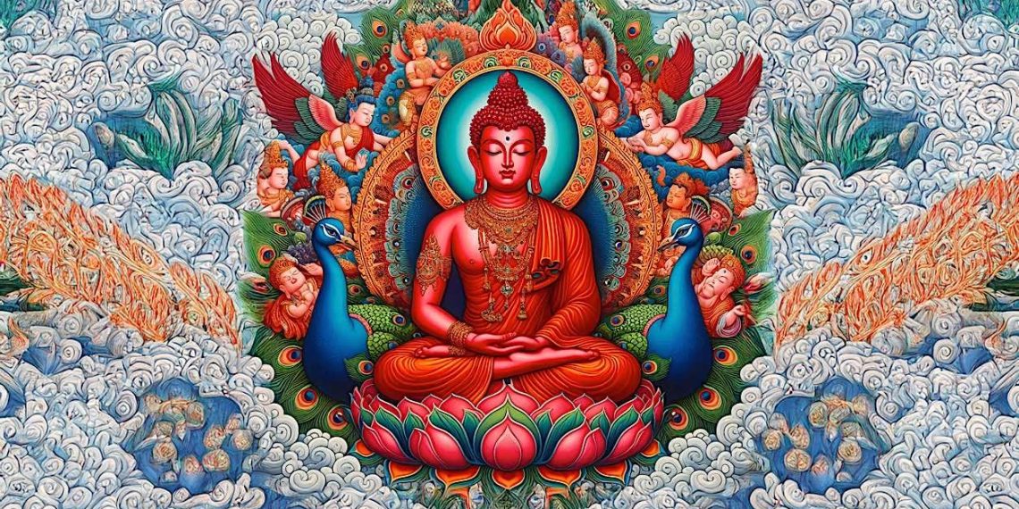 Amitabha: Buddha of the Western Pureland Sukhavati: the 48 Vows, his Sadhana, Mantras, Dharani and Sutra - Buddha Weekly: Buddhist Practices, Mindfulness, Meditation