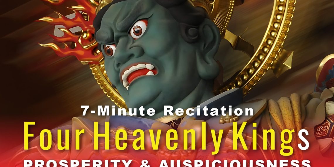7-Minute Prosperity and Auspiciousness Practice of the Four Heavenly Kings! - Buddha Weekly: Buddhist Practices, Mindfulness, Meditation