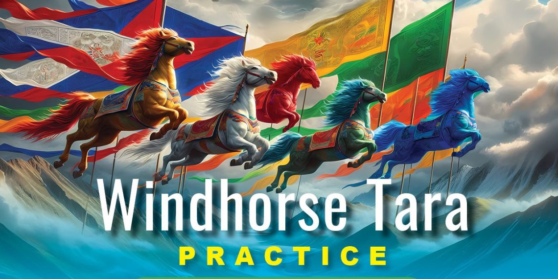 Windhorse Tara Practice: Tara, the Wind of Life; Tara, Goddess of Wind, Buddha of Activity, Karma Mother - Buddha Weekly: Buddhist Practices, Mindfulness, Meditation