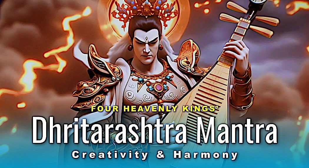 MUSIC VIDEO! Dhritarastra Mantra: Heavenly King of the East - Sanskrit Mantra for Creativity and Harmony - Buddha Weekly: Buddhist Practices, Mindfulness, Meditation