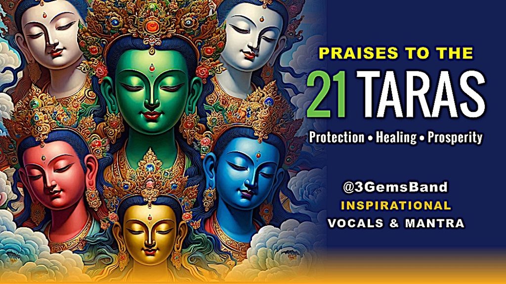 PRAISES TO THE 21 TARAS Animated Activity Video with all 21 Taras Protection Healing Prosperity - Buddha Weekly: Buddhist Practices, Mindfulness, Meditation