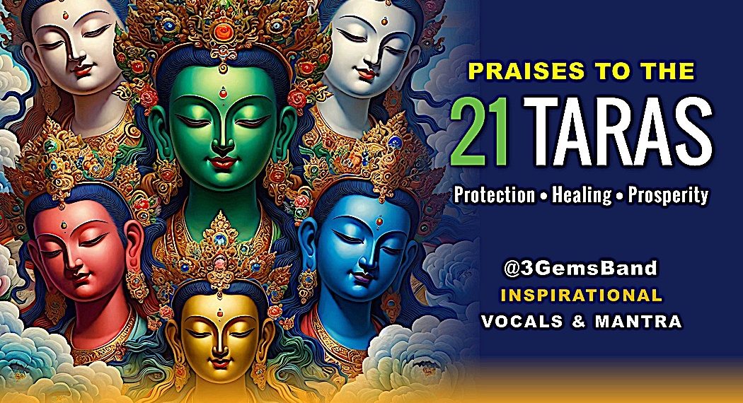 PRAISES TO THE 21 TARAS Animated Activity Video with all 21 Taras Protection Healing Prosperity - Buddha Weekly: Buddhist Practices, Mindfulness, Meditation