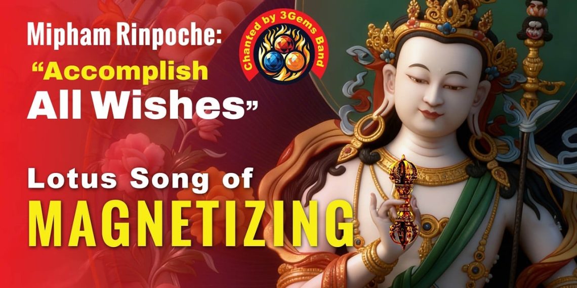 Sanskrit Wangdu: ✨ Lotus Song of Magnetizing in Sanskrit: Mipham Rinpoche “Accomplish all Wishes” - with Music Video! - Buddha Weekly: Buddhist Practices, Mindfulness, Meditation