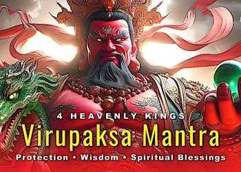 Virūpākṣa: Heavenly King West | Mantra Music Video Protection • Power • Wisdom • Loving-Kindness - Buddha Weekly: Buddhist Practices, Mindfulness, Meditation
